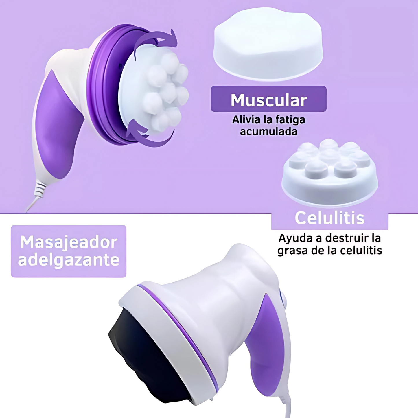 Nuvelis™ -Masajeador Anticelulítico - BLOOM oficial